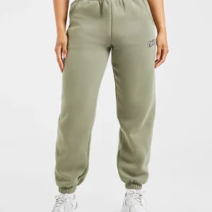 Varsity 2.0 Oversized Joggers - Muted Olive
