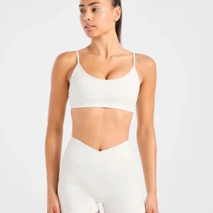 Sculpt Wrap Sports Bra - Tofu
