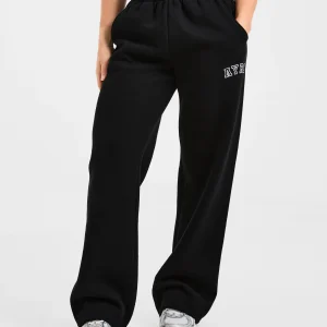 Varsity 2.0 Oversized Straight Leg Joggers - Noir