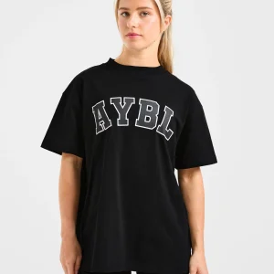Varsity 2.0 Oversized T Shirt - Noir