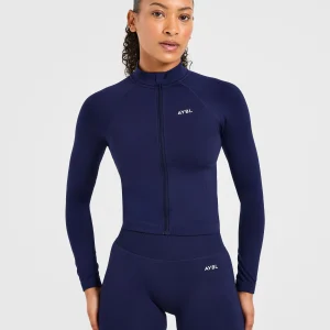 Adapt Seamless Jacket - Deep Navy