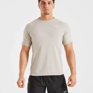 Ascend Seamless T Shirt - Ice Gris