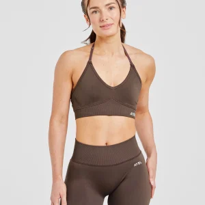 Adapt Seamless Sports Bra - Brun
