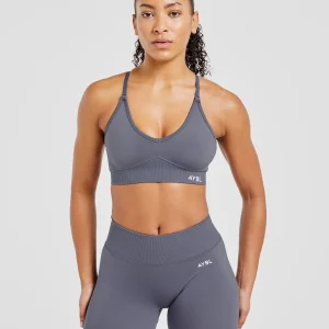 Adapt Seamless Sports Bra - Slate
