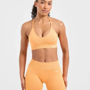 Adapt Seamless Sports Bra - Bright Orange