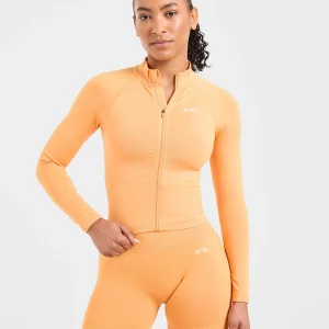 Adapt Seamless Jacket - Bright Orange