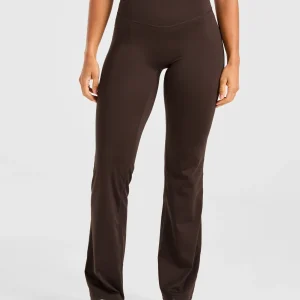 Sculpt Flared Leggings - Deep Cocoa Brun