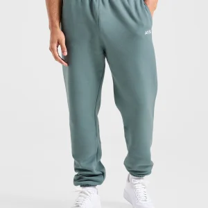 Essential Oversized Joggers - Dusty Blue