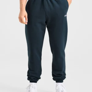 Essential Oversized Joggers - Navy