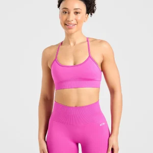 Empower Seamless Sports Bra - Magenta