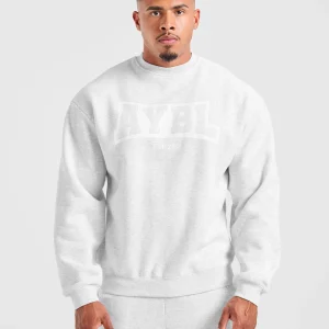 Academy Oversized Sweater - Gris Marl