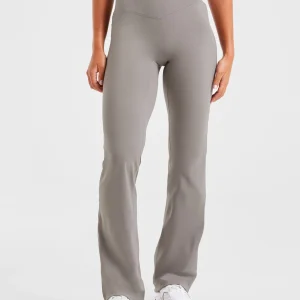 Sculpt Wrap Flared Leggings - Smoke Gris