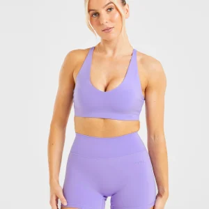 Staple Sports Bra - Vibrant Violet