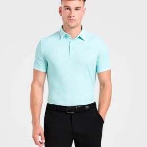 Precision Texture Polo - Summer Bleu