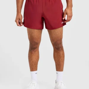 Core 5" Shorts - Vintage Rouge