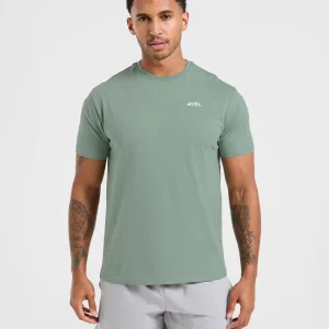 Essential T Shirt - Slate Vert