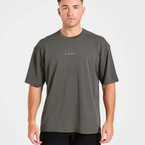 Force Oversized T Shirt - Charcoal