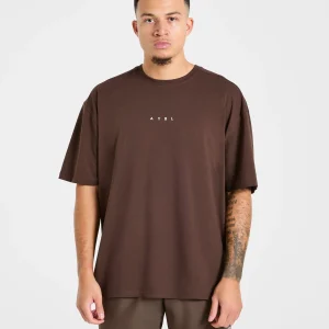 Force Oversized T Shirt - Marron