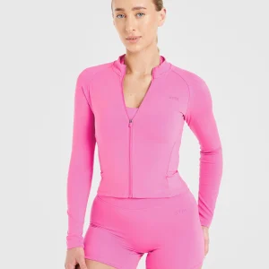 Staple Zip Jacket - Summer Rose