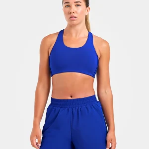 Run Sports Bra - Cobalt