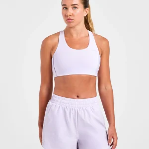 Run Sports Bra - Ice Lilac