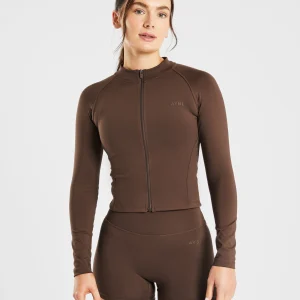 Staple Zip Jacket - Marron