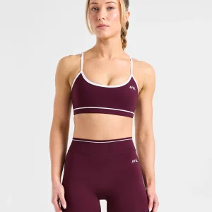 Form Sports Bra - Deep Mulberry