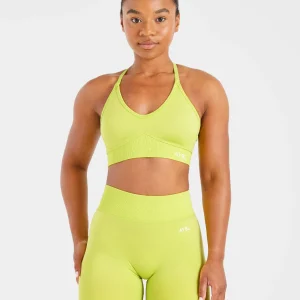 Adapt Seamless Sports Bra - Lime Vert
