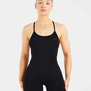 Sculpt Backless All In One - Noir