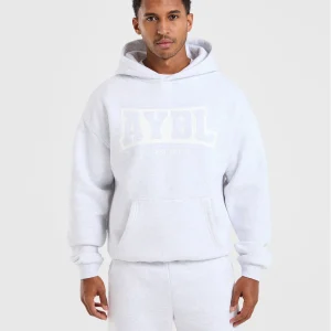 Academy Oversized Hoodie - Gris Marl