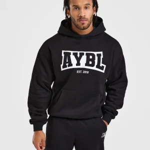 Academy Oversized Hoodie - Noir