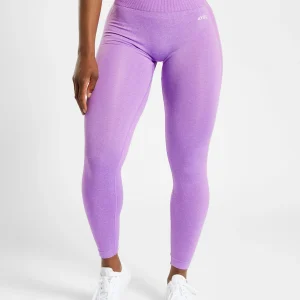 Empower Seamless Leggings - Violet Marl