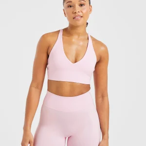 Staple Sports Bra - Pastel Rose