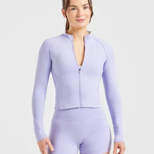 Staple Zip Jacket - Pastel Lavender