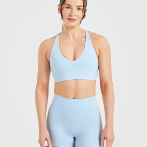 Staple Sports Bra - Pastel Bleu
