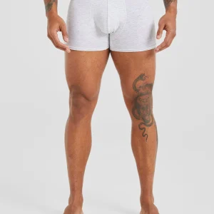 Essential Boxer Trunk (3 pack) - Noir/Blanc/Gris