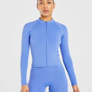 Staple Zip Jacket - Cobalt Bleu