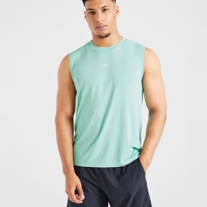 Attain Seamless Vest - Aqua Mint