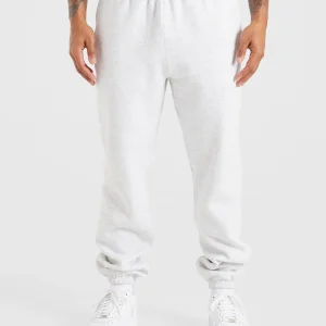 Essential Oversized Joggers - Grey Marl