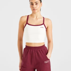 Courtside Tank Top - Off White