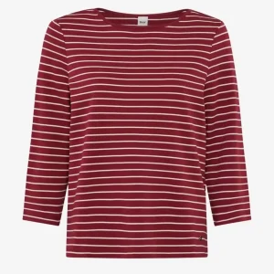 Chandail Cira à rayures à manches trois quarts