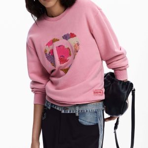 Chandail avec logo et perles