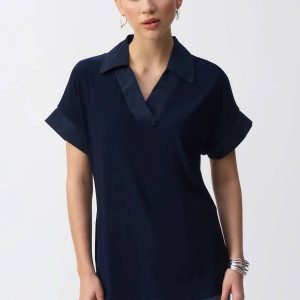 Chandail en tricot soyeux