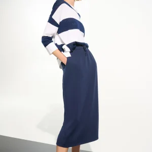 Chandail rayé ajouré