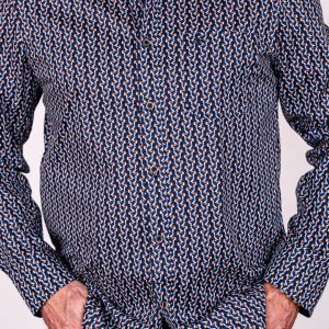 Chemise imprimé oiseaux