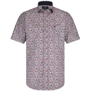 Chemise à pois diagonaux