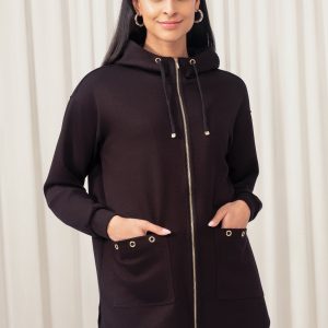Cardigan à capuche