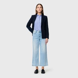 Jeans léger Dream wide cropped