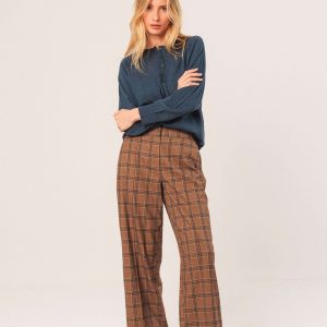 Pantalon à carreaux