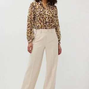 Pantalon à jambe large